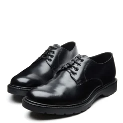 New Black Calf 4 Eye Plain Toe Gibson Shoe Gibson Shoes|Logger Boots