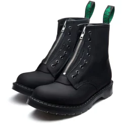 Shop Black Greasy 8 Eye Derby Boot & Zip Guard Bundles|Logger Boots