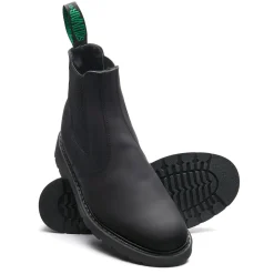 Hot Black Greasy Shearling Lined Dealer Boot Women Shearling Lined Boots|Dealer Boots