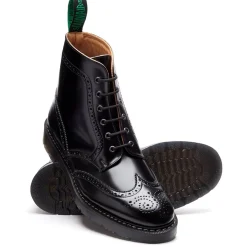 Hot 6 Eye Brogue Boot Women Derby Boots|Logger Boots
