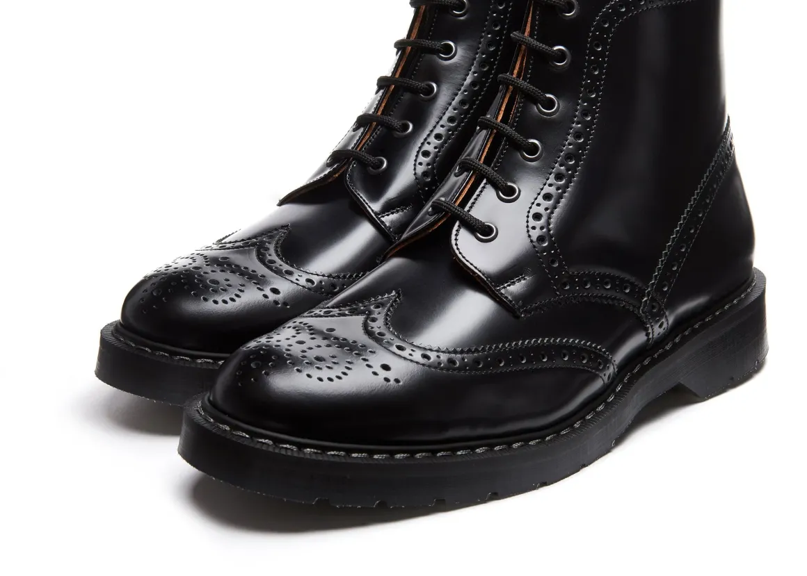 Hot 6 Eye Brogue Boot Women Derby Boots|Logger Boots