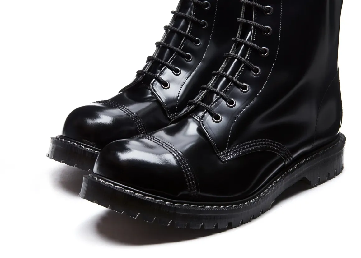 Hot 8 Eye Steel Toe Derby Boot Steel Toe Boots|Logger Boots