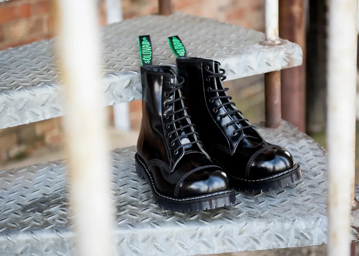 Hot 8 Eye Steel Toe Derby Boot Steel Toe Boots|Logger Boots