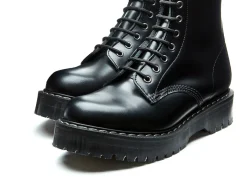 Best Sale 8 Eye Zipped Platform Derby Boot Women Zip Boots|Platform Boots