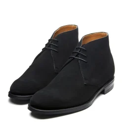 Fashion Black Suede 3 Eye Chukka Boot Logger Boots|Chukka Boots