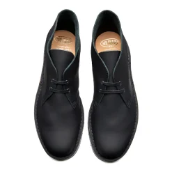 Outlet Black Waxy Chukka Boot Logger Boots|Chukka Boots