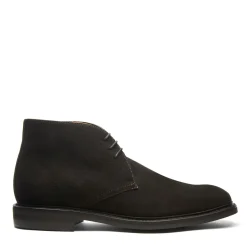 Fashion Brown Suede 3 Eye Chukka Boot Logger Boots|Chukka Boots