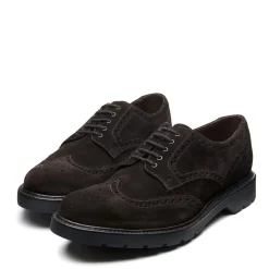 Store Brown Suede 5 Eye Gibson Brogue Shoe Gibson Shoes|Brogue Shoes