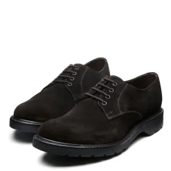 Clearance Brown Suede 4 Eye Plain Toe Gibson Shoe Gibson Shoes|Logger Boots
