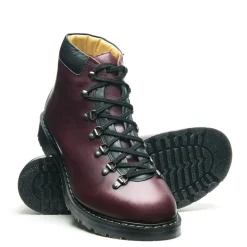Shop Burgundy Gaucho Urban Hiker Women Hiker Boots|Logger Boots