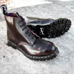New 6 Eye Steel Toe Capped Derby Boot Women Steel Toe Boots|Derby Boots