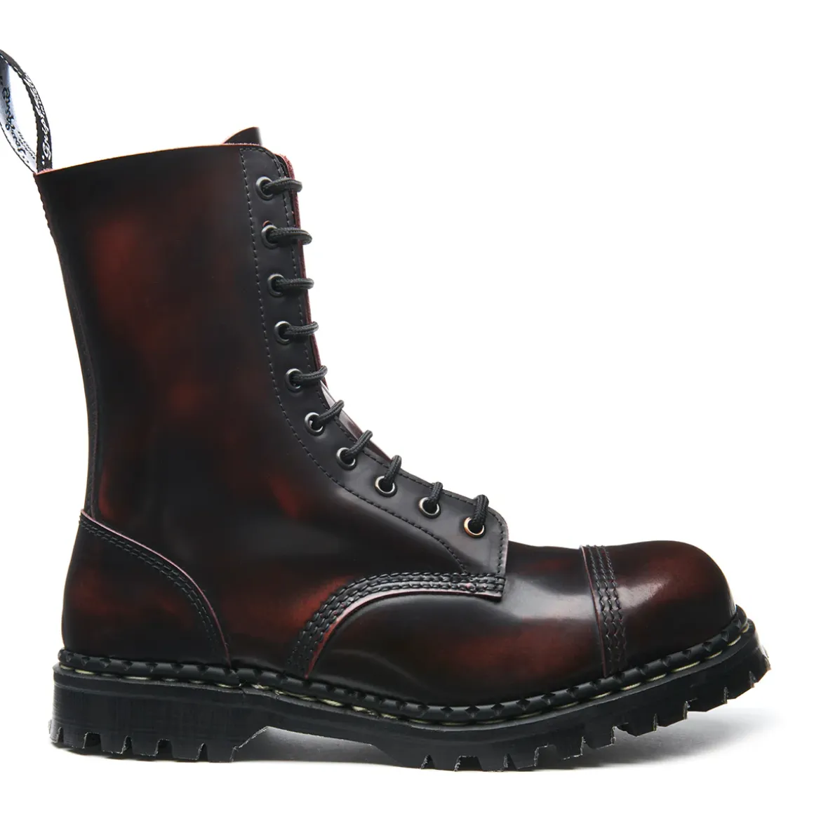 Best Sale 10 Eye Steel Toe Capped Derby Boot Women Steel Toe Boots|Derby Boots