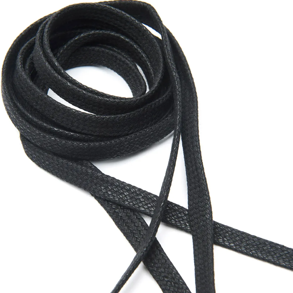 Store 80cm Flat Cotton Waxy Lace (4 eye) Laces