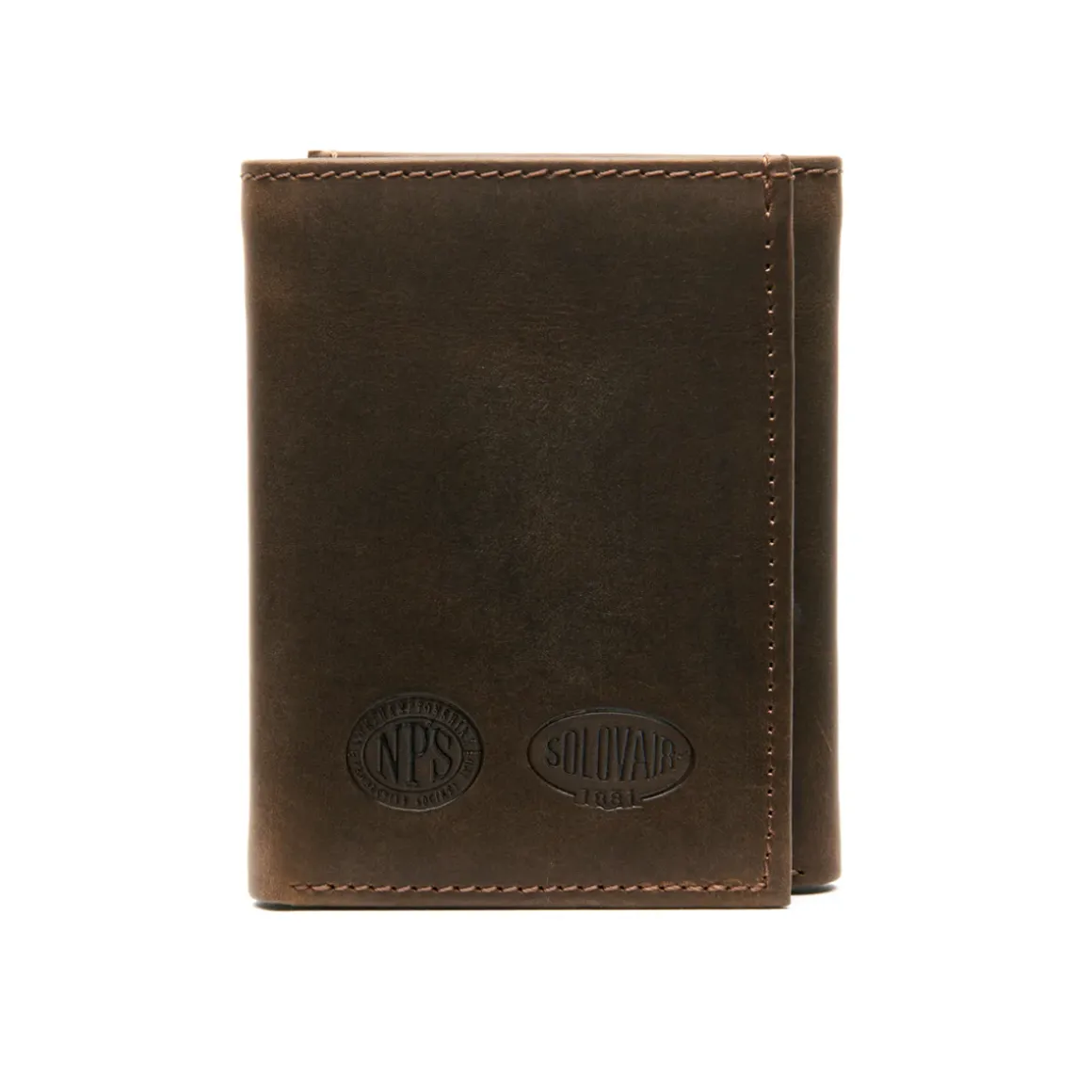 Outlet Leather Tri Fold Wallet Leather Goods|Wallets