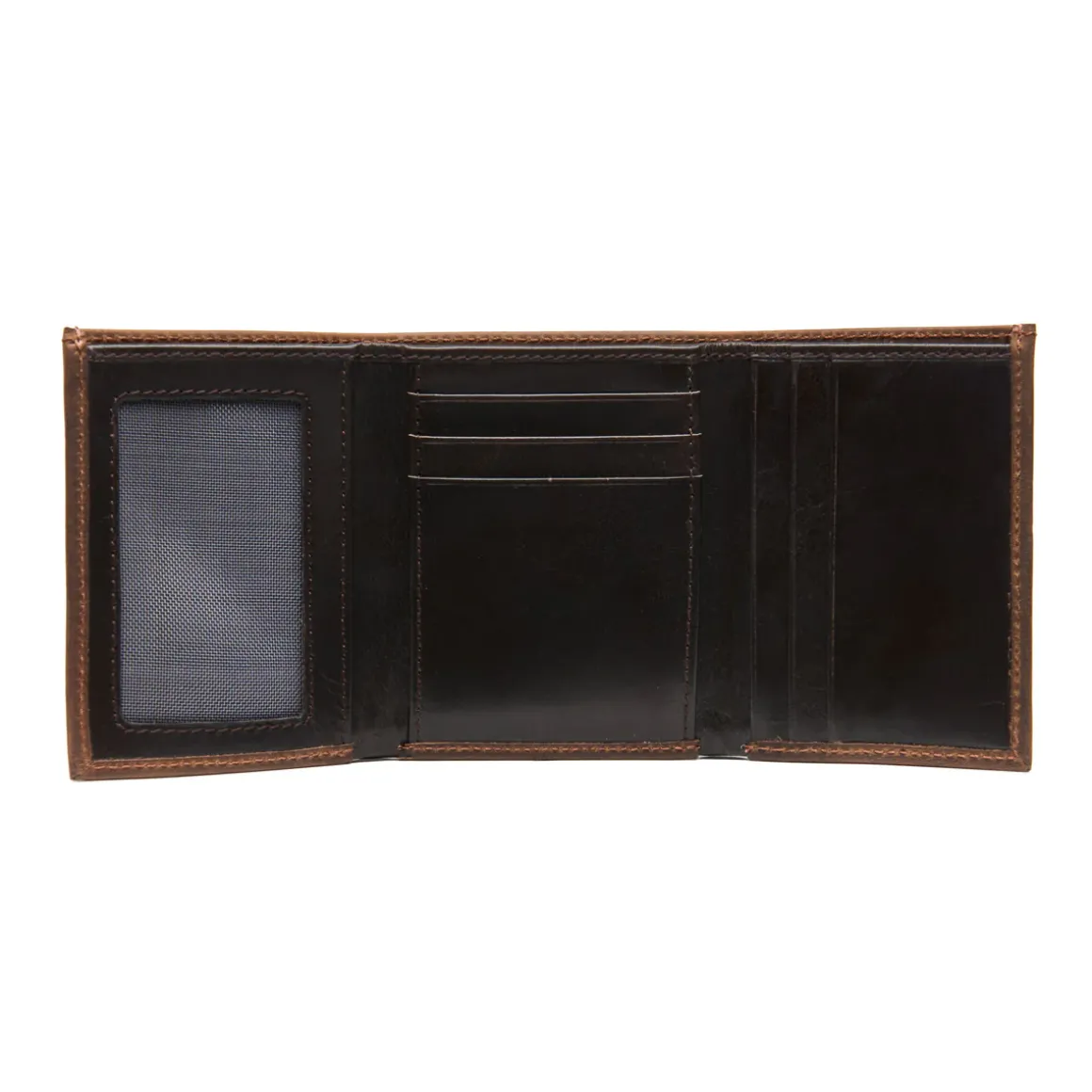 Outlet Leather Tri Fold Wallet Leather Goods|Wallets
