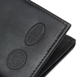 Outlet Leather Tri Fold Wallet Leather Goods|Wallets