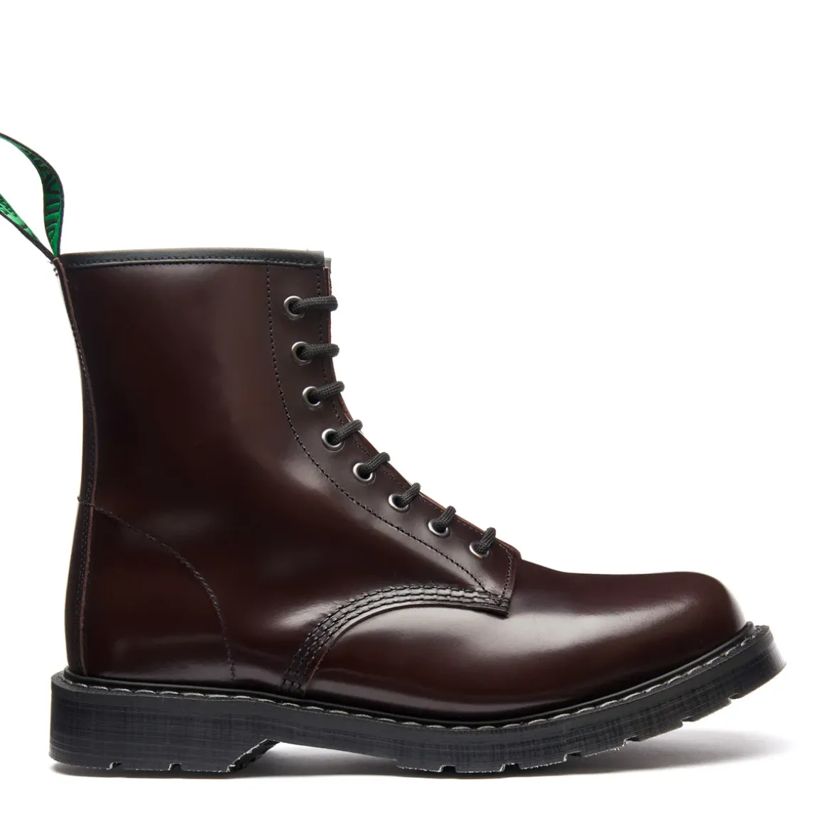 Best Sale Merlot Rub-Off 8 Eye Derby Boot Logger Boots|Derby Boots