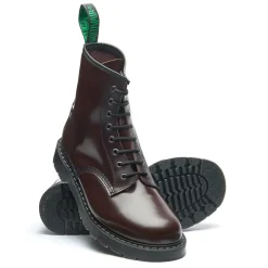 Best Sale Merlot Rub-Off 8 Eye Derby Boot Logger Boots|Derby Boots