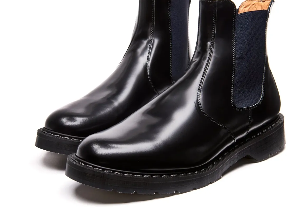 Store Navy Blue & Black Dealer Boot Women Dealer Boots|Dealer Boots