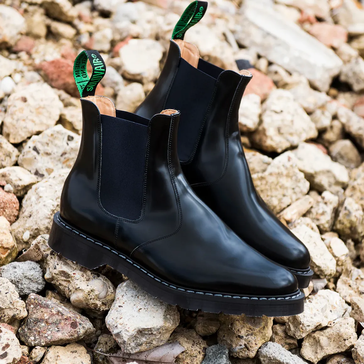 Store Navy Blue & Black Dealer Boot Women Dealer Boots|Dealer Boots