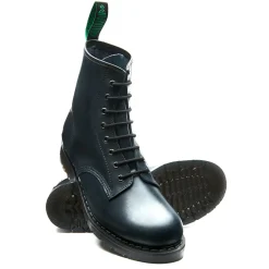Clearance Navy Gaucho 8 Eye Derby Boot Women Derby Boots|Logger Boots