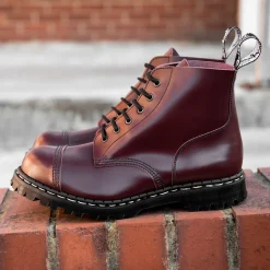 Cheap 6 Eye Steel Toe Capped Derby Boot Women Steel Toe Boots|Derby Boots